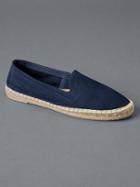 Gap Women Suede Loafer Espadrilles - Pangea Blue