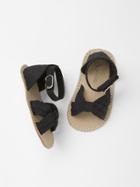 Gap Cross Strap Sandals - True Black