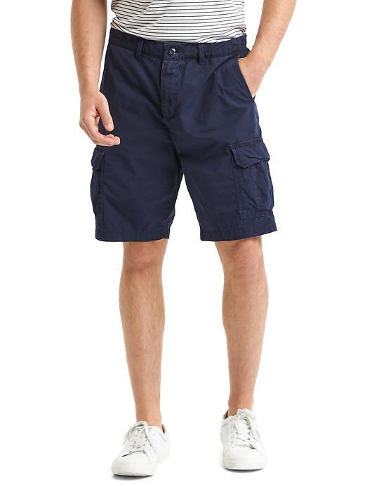 Gap Men Ripstop Cargo Shorts 10 - Tapestry Navy