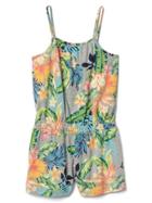 Gap Print Spaghetti Strap Romper - Tropical