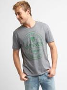 Gap Men Guinness Graphic Tee - New Heather Grey