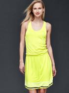 Gap Engineered Stripe Dress - Limon