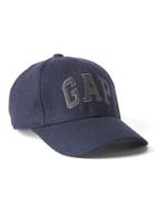 Gap Men Wool Logo Baseball Hat - Navy