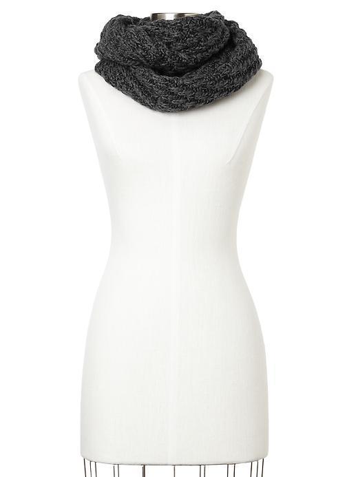 Gap Infinity Cowl Scarf - True Black