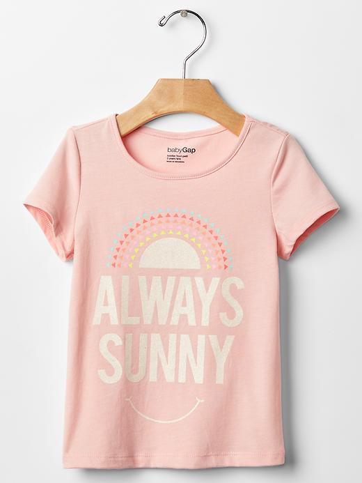 Gap Graphic Short Sleeve Tee - Icy Pink