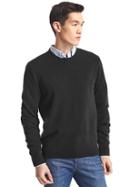 Gap Men Cashmere Crew Sweater - Black