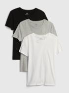 100% Organic Cotton Vintage T-shirt (3-pack)