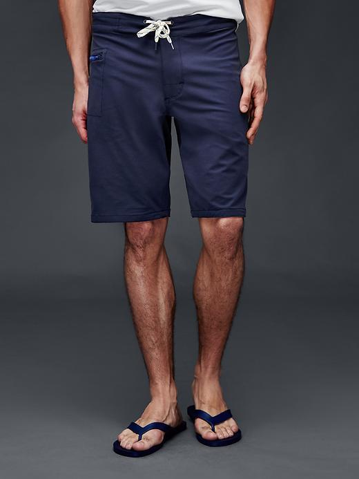 Gap Men Performance Stretch Board Shorts 10 - Navy