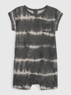 Baby 100% Organic Cotton Tie-dye Shorty One-piece