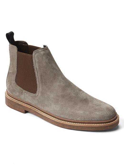 Gap Men + Clarks Chelsea Boots - Stone
