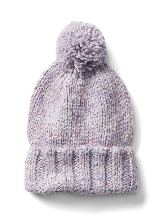 Gap Women Marled Beanie - Lavender