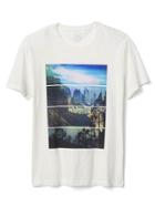 Gap Men Short Sleeve Graphic Tee - Photoreal
