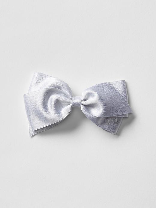 Gap Big Bow Hairclip - White