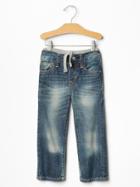 Gap Pull On Original Fit Jeans - Dark Wash Indigo