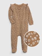 Baby 100% Organic Cotton Waffle-knit One-piece