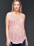 Gap Starry Linen Tank - Belle Pink