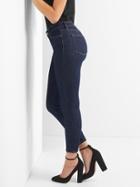 Gap Women Mid Rise Sculpt True Skinny Jeans - Rinsed