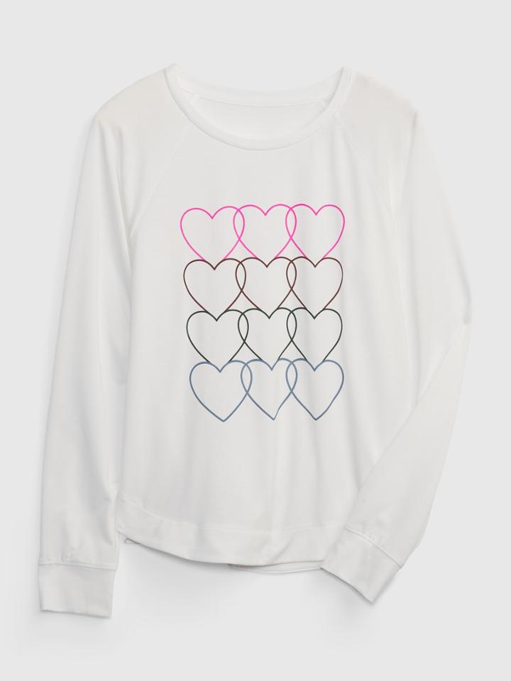 Kids Gapfit Recycled Raglan Graphic T-shirt