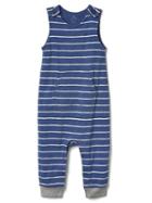 Gap Stripe Pocket Tank One Piece - Docksider Blue