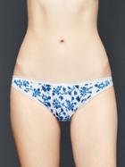 Gap Women Ikat Bikini - Ikat Flwr Mercury Blue