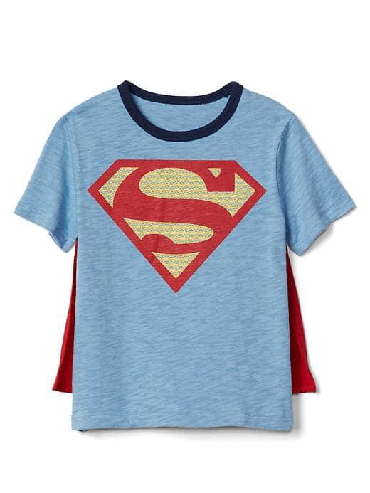 Gap Babygap &#124 Dc Superhero Cape Tee - Oasis Blue