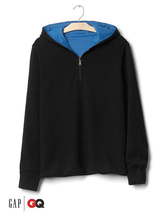 Gap Men X Gq Saturdays New York City Reversible Sweater - True Black