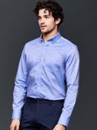 Gap Men Wrinkle Resistant Chambray Shirt - Blue Chambray