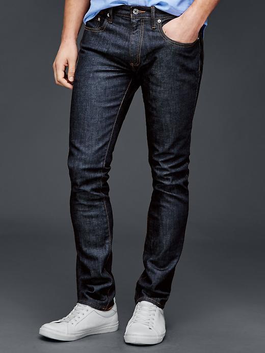 Gap Men Authentic 1969 Skinny Fit Jeans - Resin