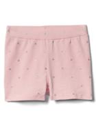 Gap Print Cartwheel Shorts - Icy Pink