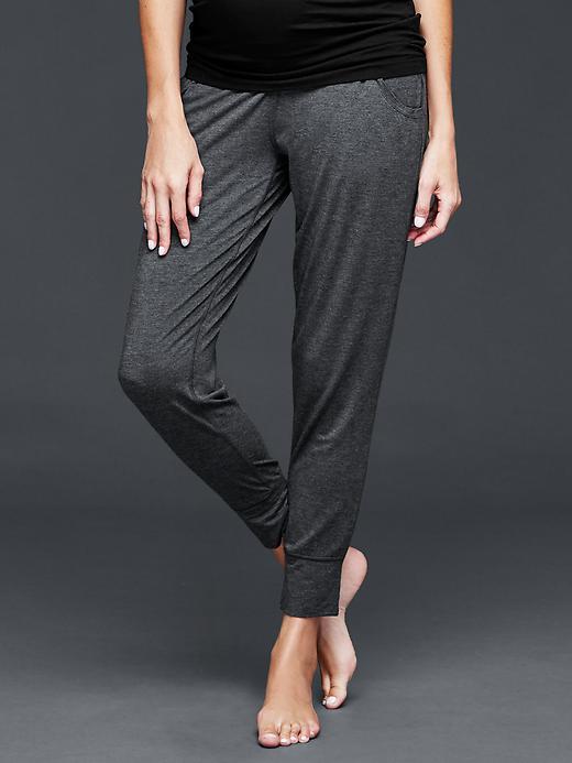 Gap Women Lightweight Modal Soft Sleep Pants - Charcoal Heather