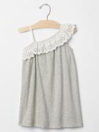 Gap Eyelet Asymmetrical Dress - B05