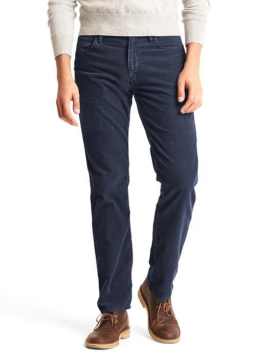 Gap Men 1969 Straight Fit Cords - Navy