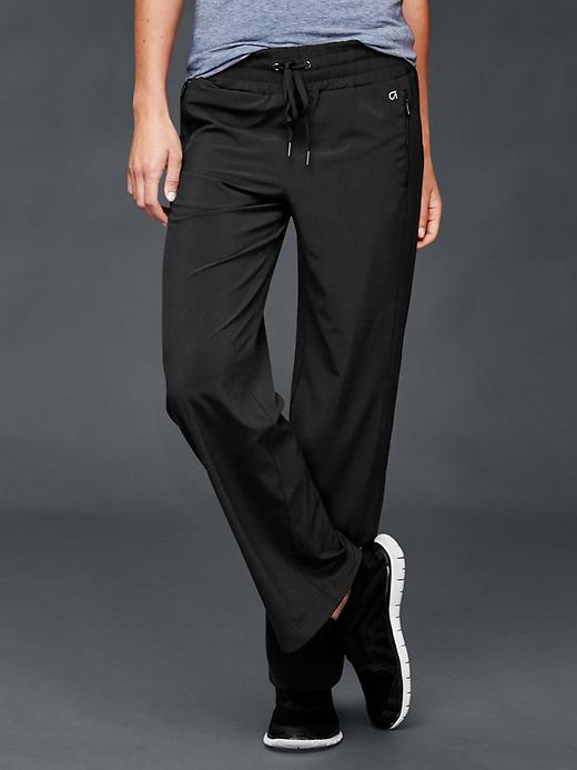 Gap Wide Leg Studio Pants - True Black