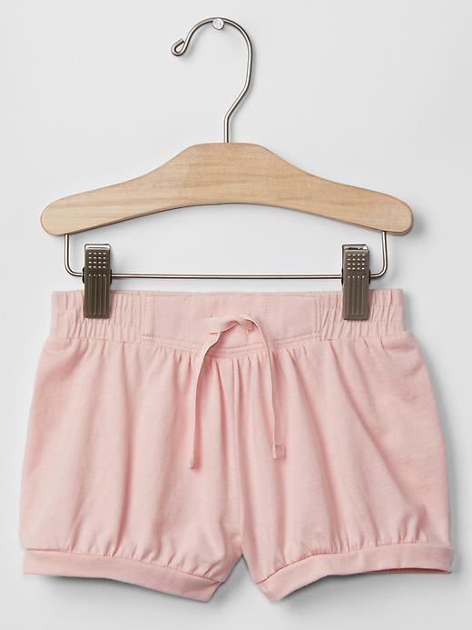 Gap Solid Bubble Shorts - Icy Pink