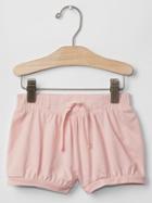 Gap Solid Bubble Shorts - Icy Pink