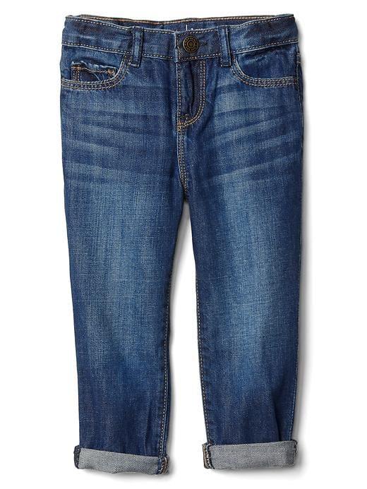 Gap Women 1969 Denim Girlfriend Jeans - Medium Indigo