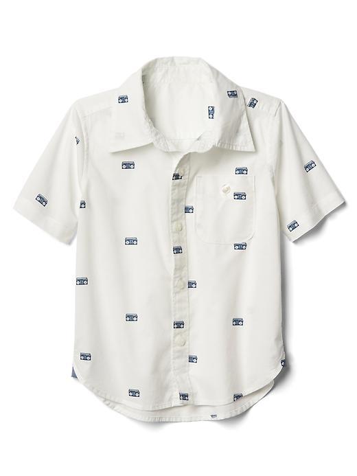 Gap Boombox Short Sleeve Shirt - Off White