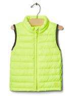 Gap Coldcontrol Lite Quilted Vest - Safety Yellow