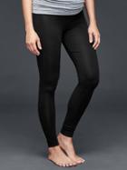 Gap Women Full Panel Modal Leggings - True Black