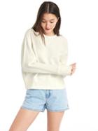 Gap Women The Archive Re Issue Crop Crewneck - New Off White