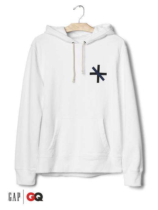 Gap Men X Gq Saturdays New York City Pullover Hoodie - White