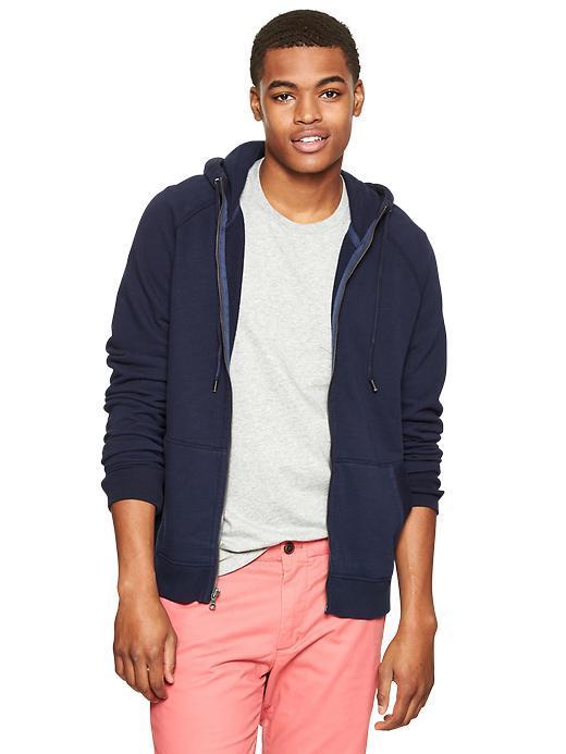 Gap Men Lived In Zip Hoodie - Navy