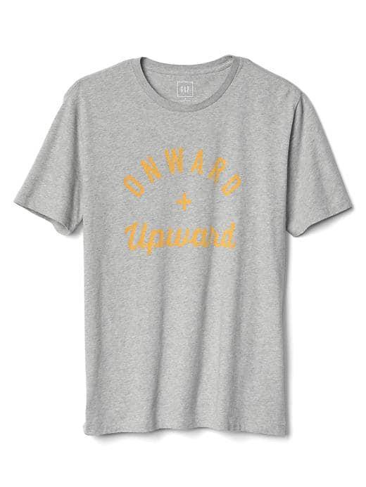 Gap Men Short Sleeve Graphic Tee - Onward Upward