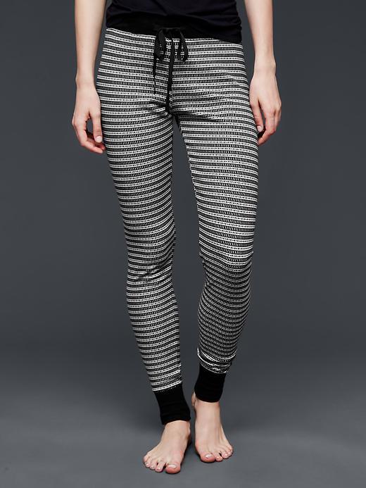 Gap Women Printed Cotton Leggings - Hearts