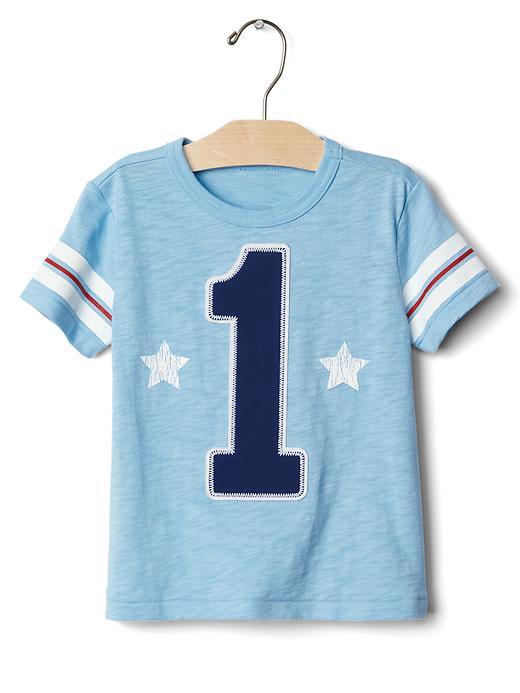 Gap Athletic Graphic Tee - Hampton Blue