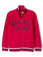 Gap Women Logo Mockneck Jacket - Pure Red