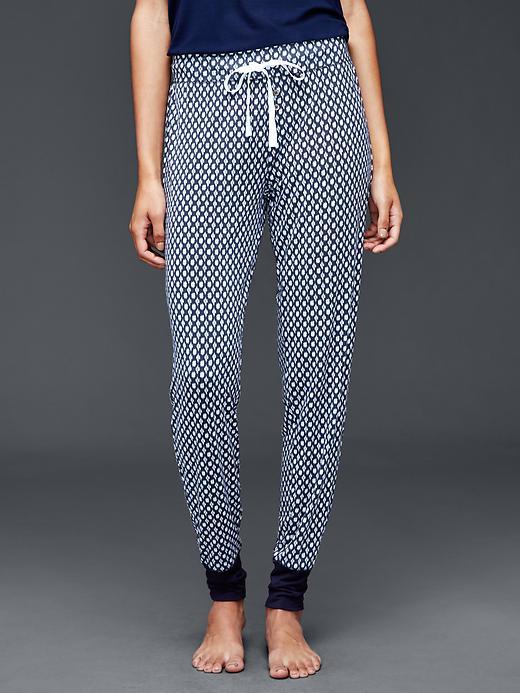 Gap Women Modal Mix And Match Joggers - Ikat Bloom Night