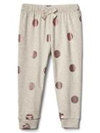 Gap Embellished Joggers - Dot Print