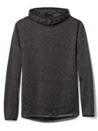 Gap Men Orbital Fleece Spacedye Pullover Hoodie - Heather Black