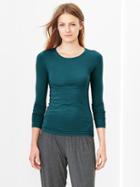 Gap Pure Body Long Sleeve Tee - Abyss